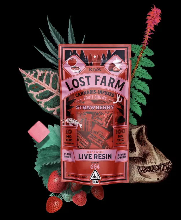 Lost Farm Strawberry marijuana edibles near me