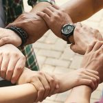Highland Park Marijuana Dispensary | Friends doing interlocking hand shake